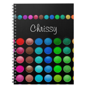 Caderno Espiral Notebook Makeup Palette