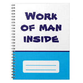 Caderno Espiral Notebook Man Dentro