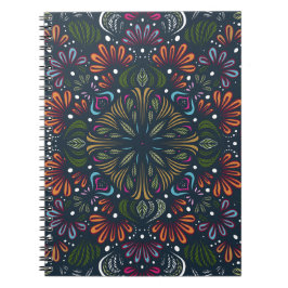 Caderno Espiral Notebook Mandala 3