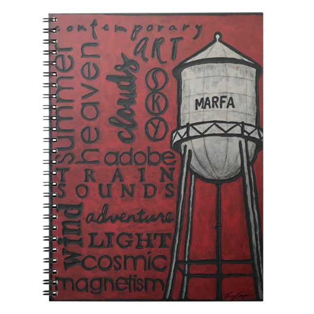 Caderno Espiral Notebook Marfa Spiral (Frente)