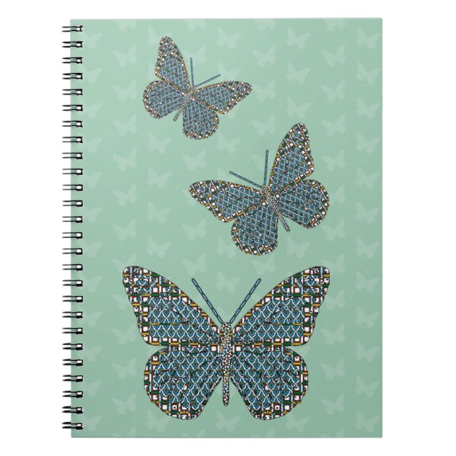 Caderno Espiral Notebook marroquino (Frente)