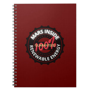 Caderno Espiral Notebook Mars Dentro