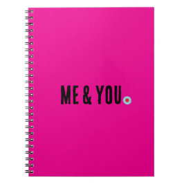 Caderno Espiral Notebook Me & You