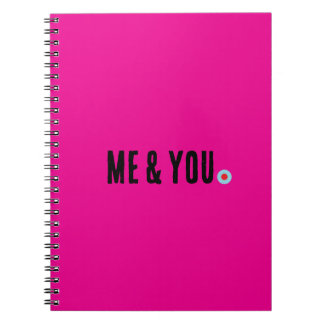 Caderno Espiral Notebook Me & You