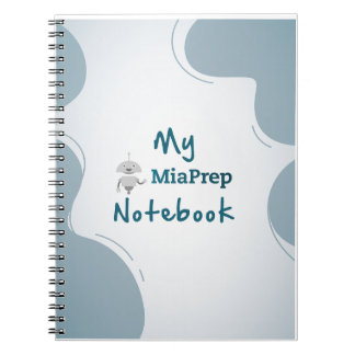 Caderno Espiral Notebook MiaPrep