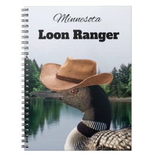 Caderno Espiral Notebook Minespiral Loon Ranger