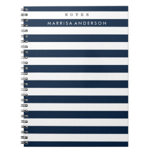 Caderno Espiral Notebook Mod Stripes