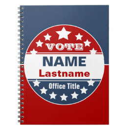 Caderno Espiral Notebook Modelo de campanha personalizado