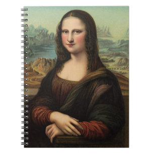 Caderno Espiral Notebook Mona Lisa Smile