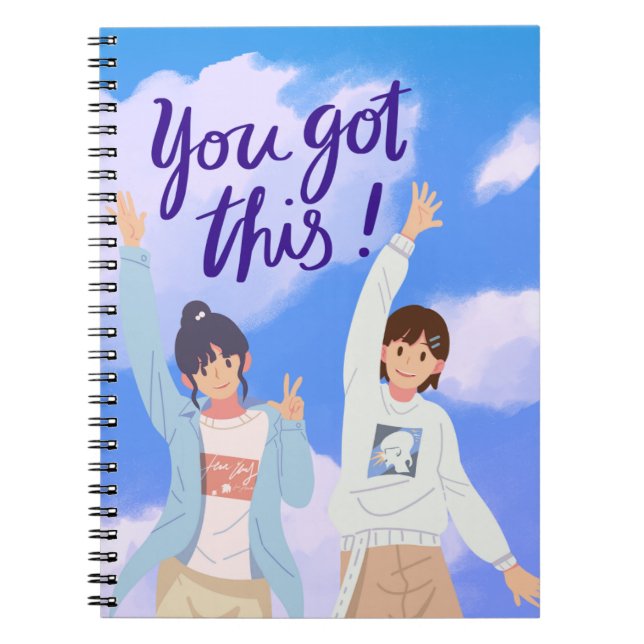 Caderno Espiral Notebook Motivacional: "Você entendeu isso" (Frente)