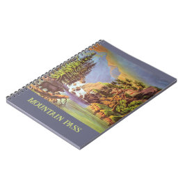 Caderno Espiral Notebook Mountain Pass