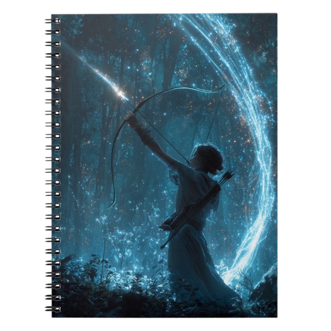 Caderno Espiral Notebook Mystical Archer Moonlight (Frente)
