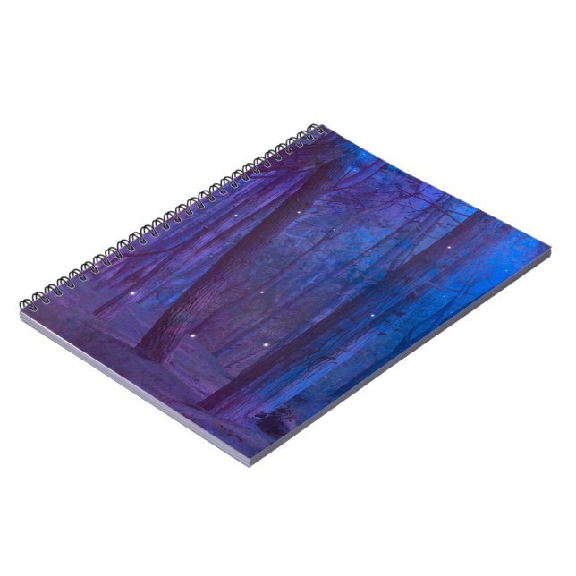 Caderno Espiral Notebook Mystical Forest (Left Side)
