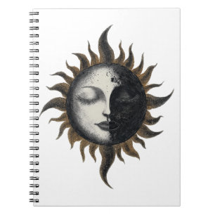 Caderno Espiral Notebook Mystical Sun