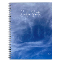 Notebook Na moda Azul-Personalizado