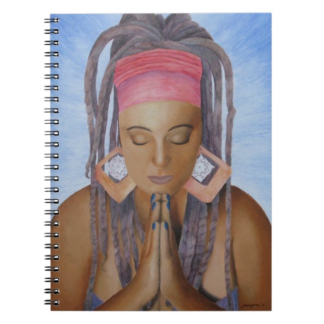 Caderno Espiral Notebook Namaste (Frente)