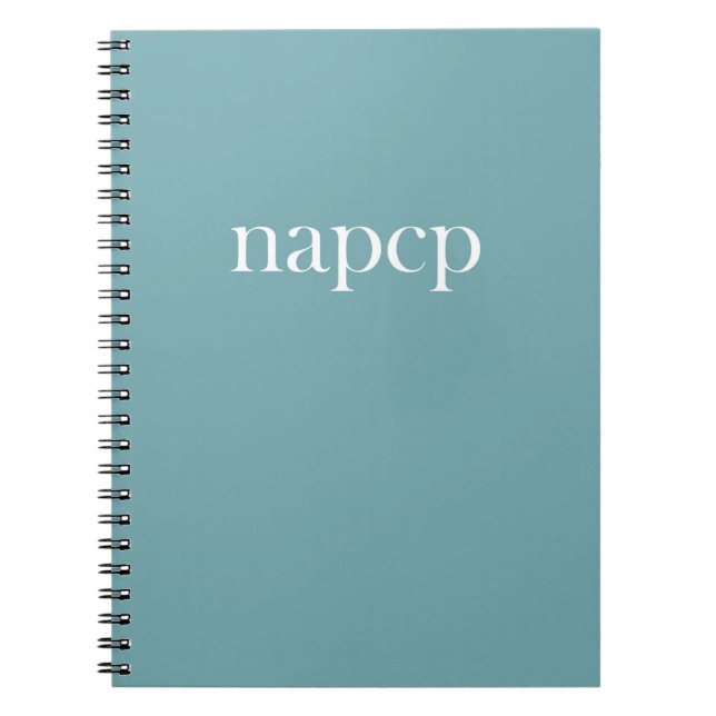 Caderno Espiral Notebook NAPCP (Frente)