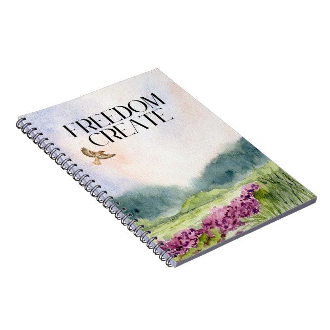 Caderno Espiral Notebook natural (Lado Direito)