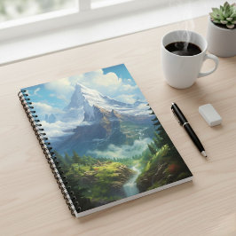 Caderno Espiral notebook nature, Nature-Inspired Creativity.