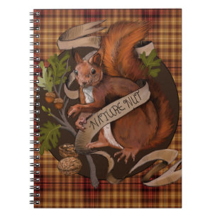 Caderno Espiral Notebook Nature Nut