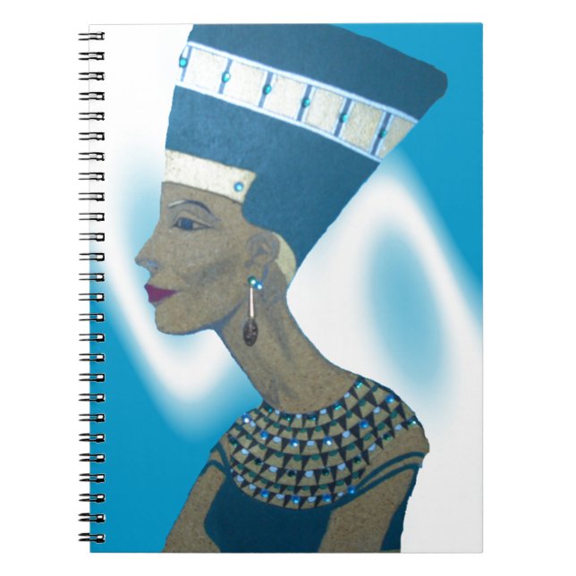 CADERNO ESPIRAL NOTEBOOK NEFFERTITTI (Frente)
