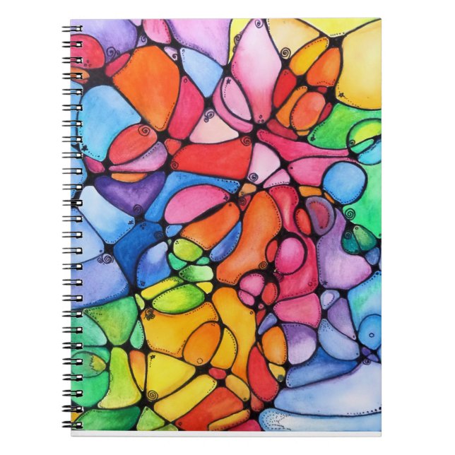 Caderno Espiral Notebook NEURO ART (Frente)