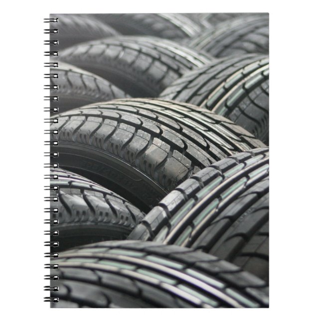 Caderno Espiral Notebook New Tires (Frente)