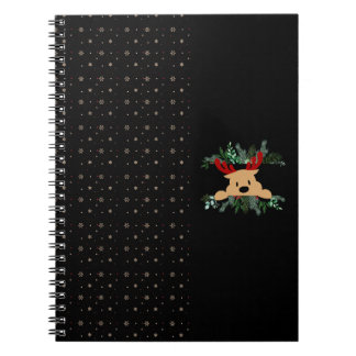 Caderno Espiral notebook new year ,noel