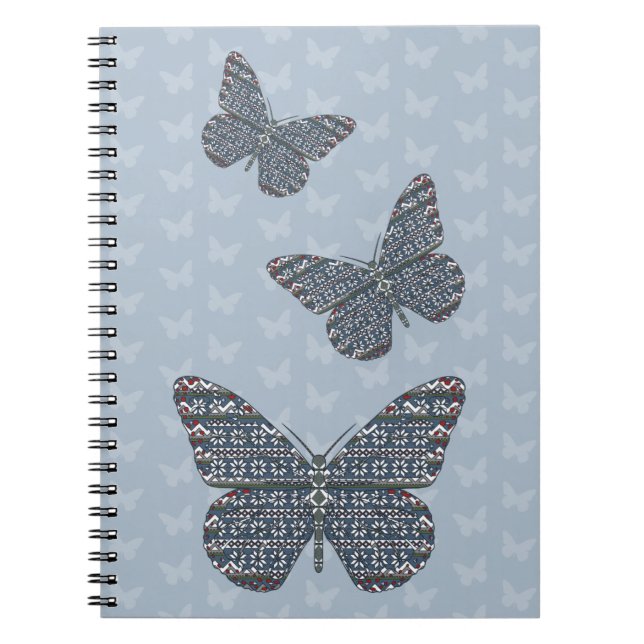 Caderno Espiral Notebook Nórdico Monarca (Frente)
