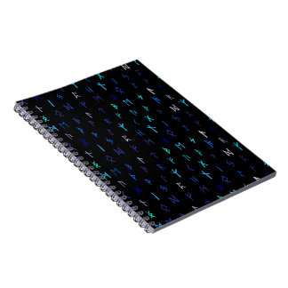 Caderno Espiral Notebook Norse At Night Photo