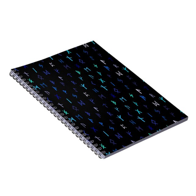 Caderno Espiral Notebook Norse At Night Photo (Lado Direito)