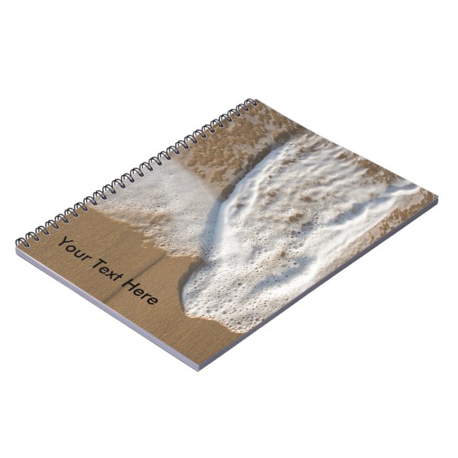 Caderno Espiral Notebook Oceano, mar, praia (Left Side)