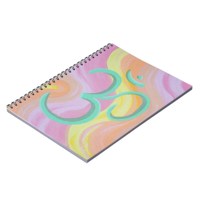 Caderno Espiral Notebook Om (Left Side)