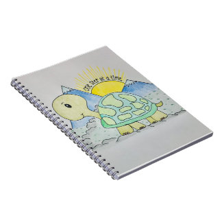 Caderno Espiral Notebook "One Step at a Time"