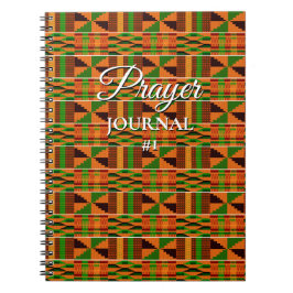 Caderno Espiral Notebook Orador Africano Kente K47 Espiral