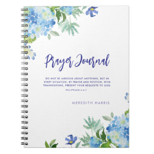 Caderno Espiral Notebook Orador Diário Moderno de Aquarela