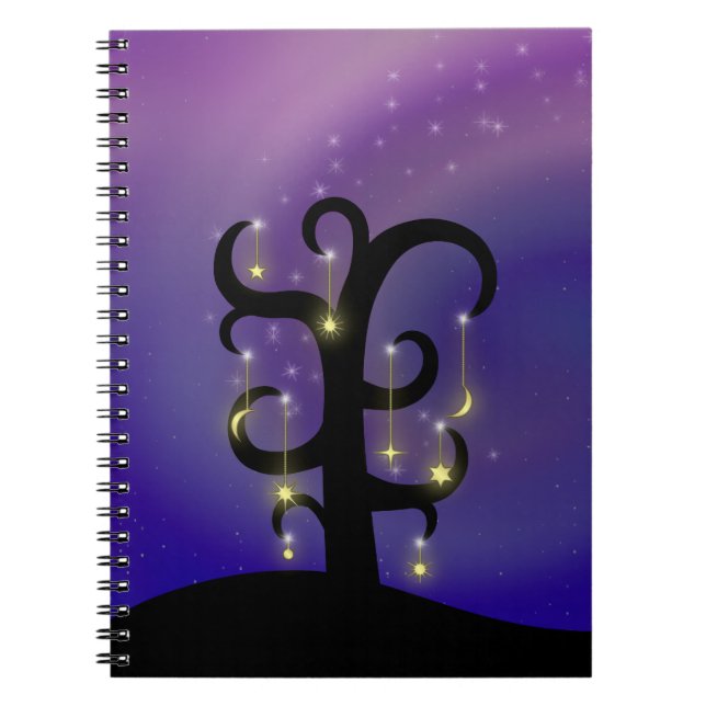 Caderno Espiral Notebook Orchard of Stars (Frente)