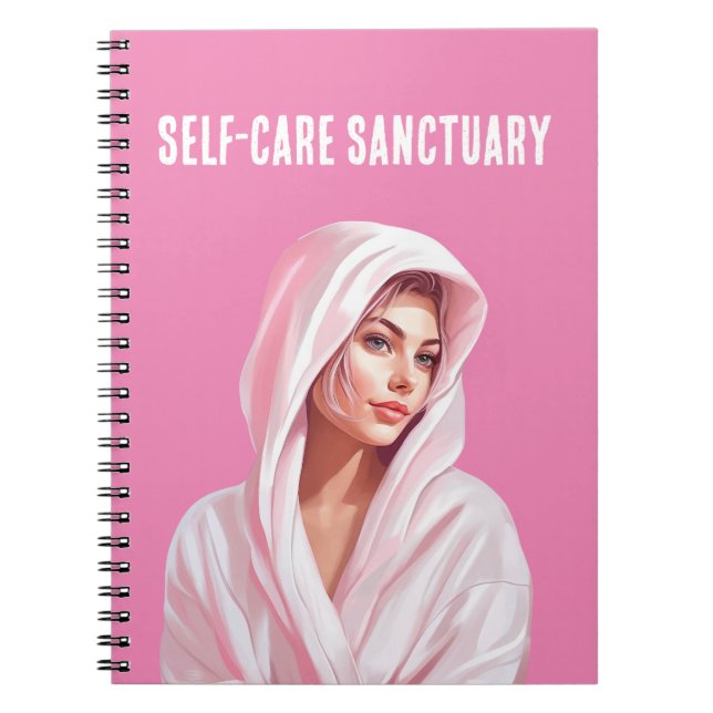 Caderno Espiral Notebook original de autoatendimento (Frente)
