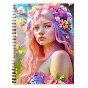 Caderno Espiral Notebook Ostara-Eostre