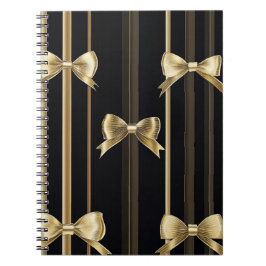 Caderno Espiral Notebook Ouro Grace