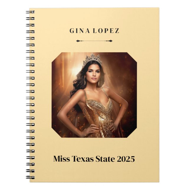 Caderno Espiral Notebook Pageant (Frente)