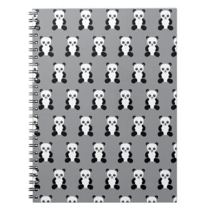 Caderno Espiral Notebook Panda Teddy Bear