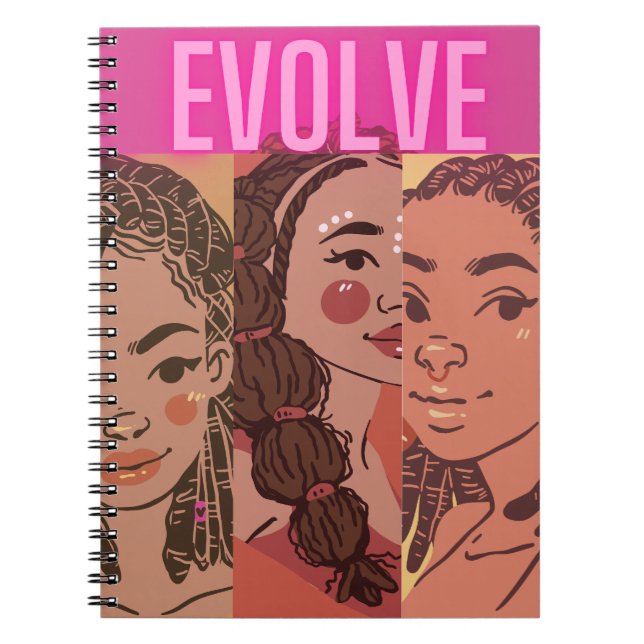 Caderno Espiral Notebook para adolescente (Frente)
