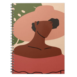 Caderno Espiral Notebook para adolescentes, meninas, mulheres
