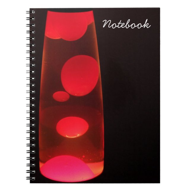 Caderno Espiral Notebook para anos setenta (Frente)