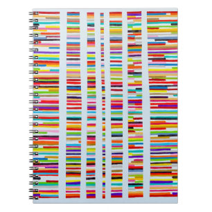 Caderno Espiral Notebook para igualdade genética