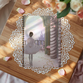 Caderno Espiral Notebook para palácio de fadas mágicas