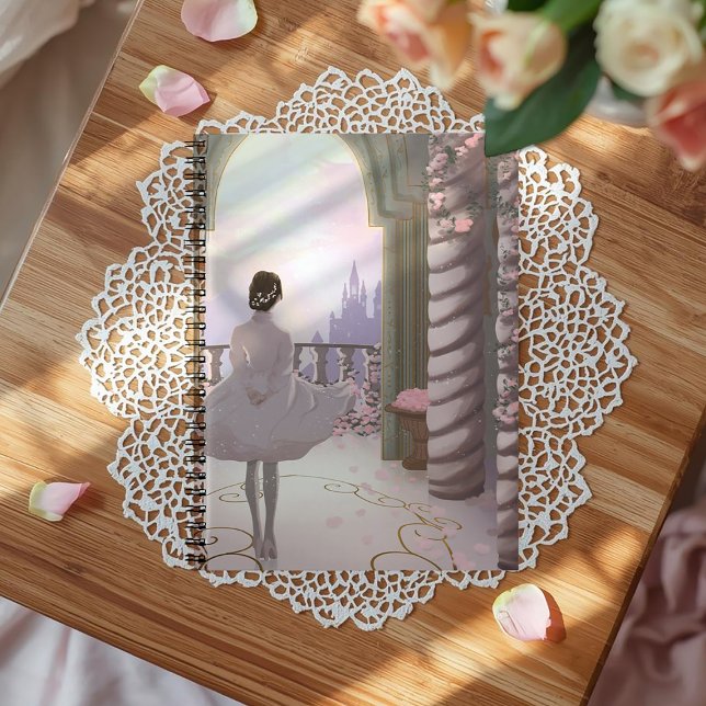 Caderno Espiral Notebook para palácio de fadas mágicas (Criador carregado)