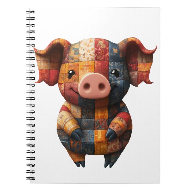 Caderno Espiral Notebook para porcelana (Frente)