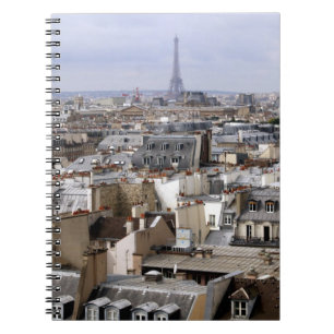 Caderno Espiral Notebook Paris